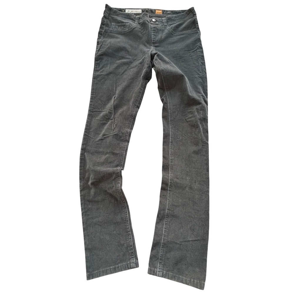 Pilcro and‎ Letterpress Gray Stretch Corduroy Pants 30 Long Fine Pin Whale Soft